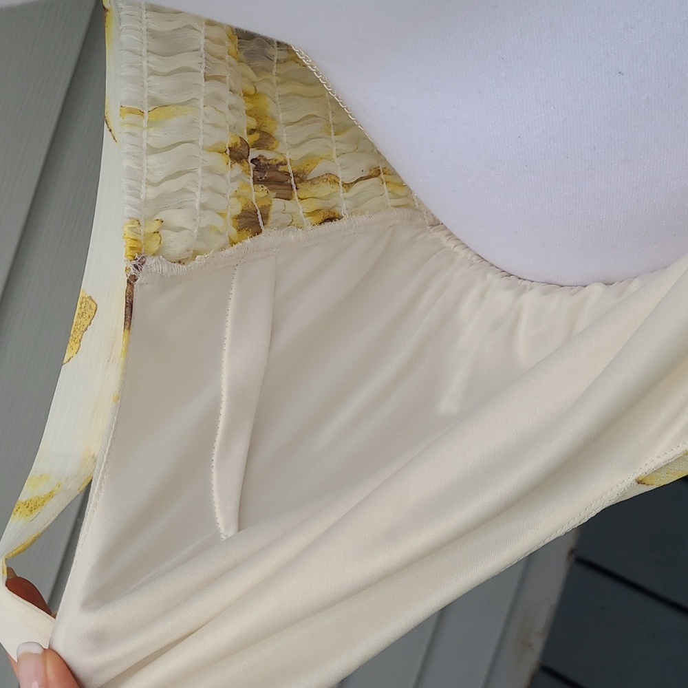 Simply Vera by Vera Wang Dress Floral Flowy Maxi Size XL - Picture 12 of 15